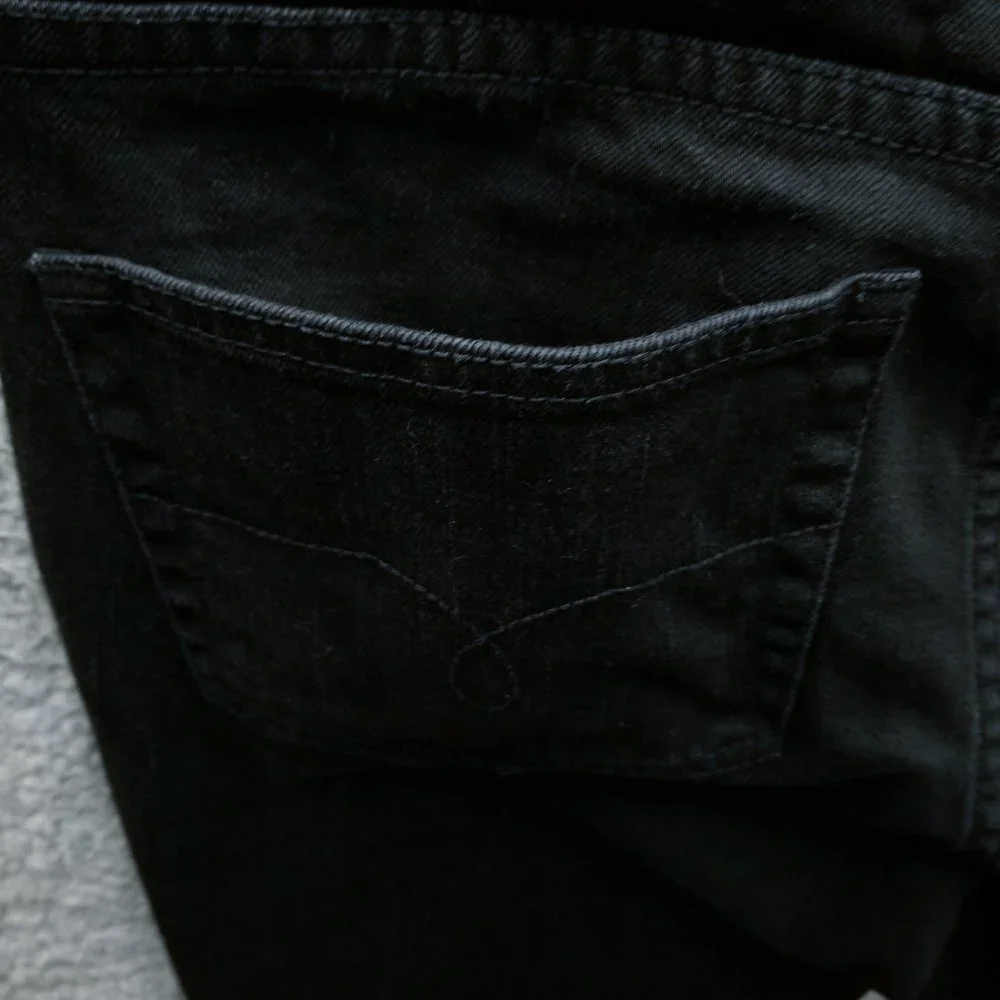 Lauren Jeans Co Women's 2 Classic Black Bootcut Jeans 28.25" 29.25" 9.25" - Picture 2 of 12